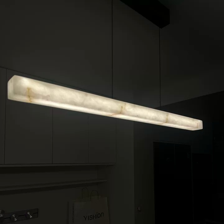 Desk Setup Minimalist - Nordic Strip Lüks Led Sarkıt Lamba