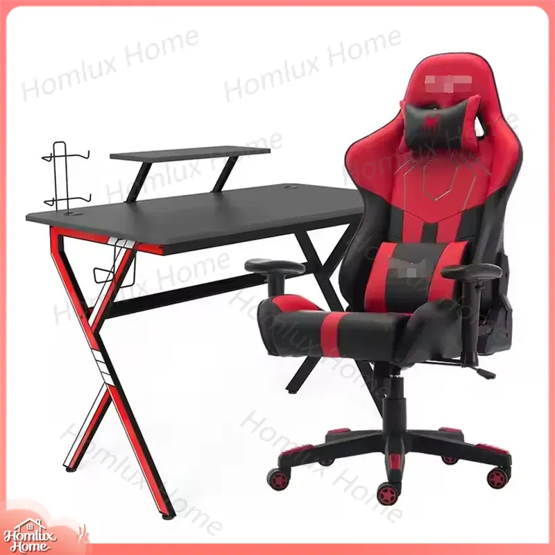 Desk Setup L Shaped - Profesyonel Ergonomik L Şeklinde Oyun Masası