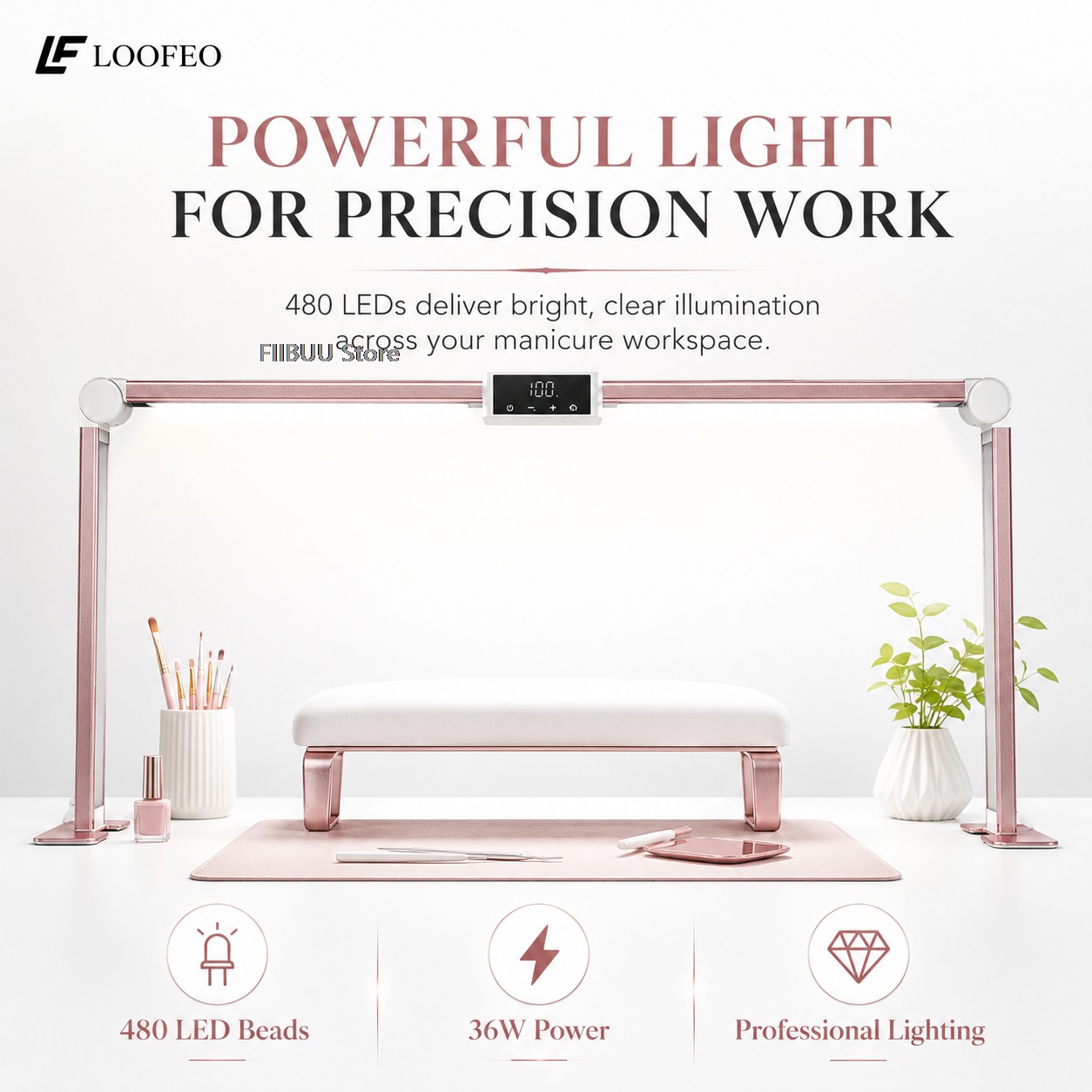 Profesyonel LED Tırnak Masası  - Desk Setup Lamp incelemesi ve fiyatı
