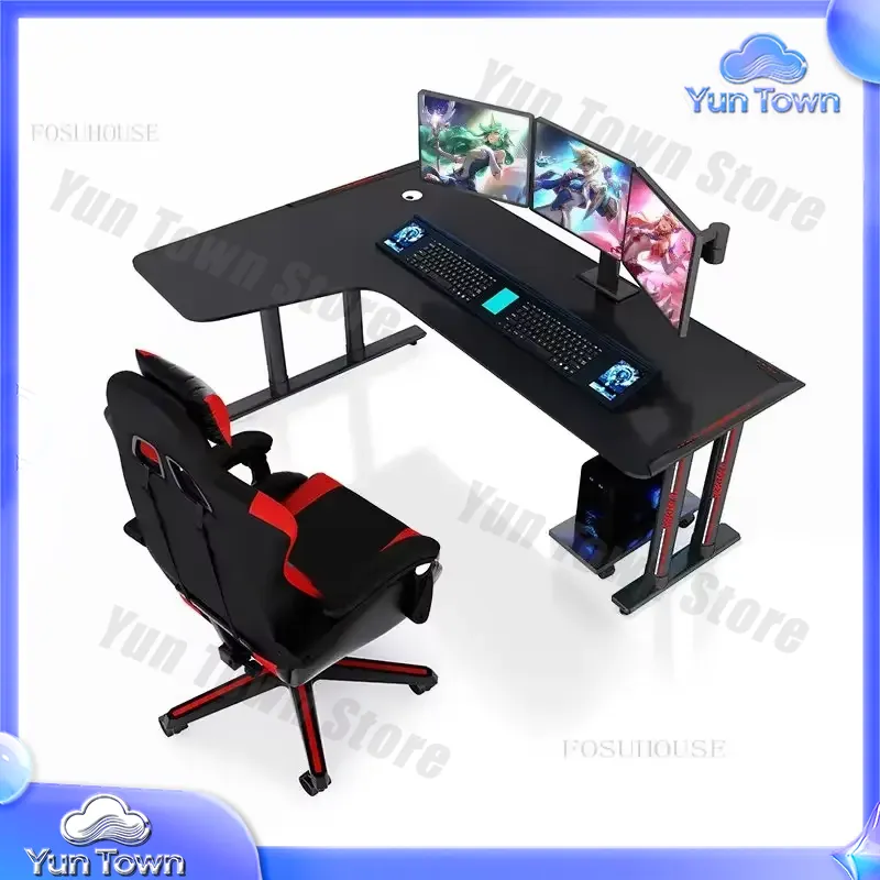 L-şekilli Bilgisayar Masası Ev - Desk Setup L Shaped incelemesi ve fiyatı