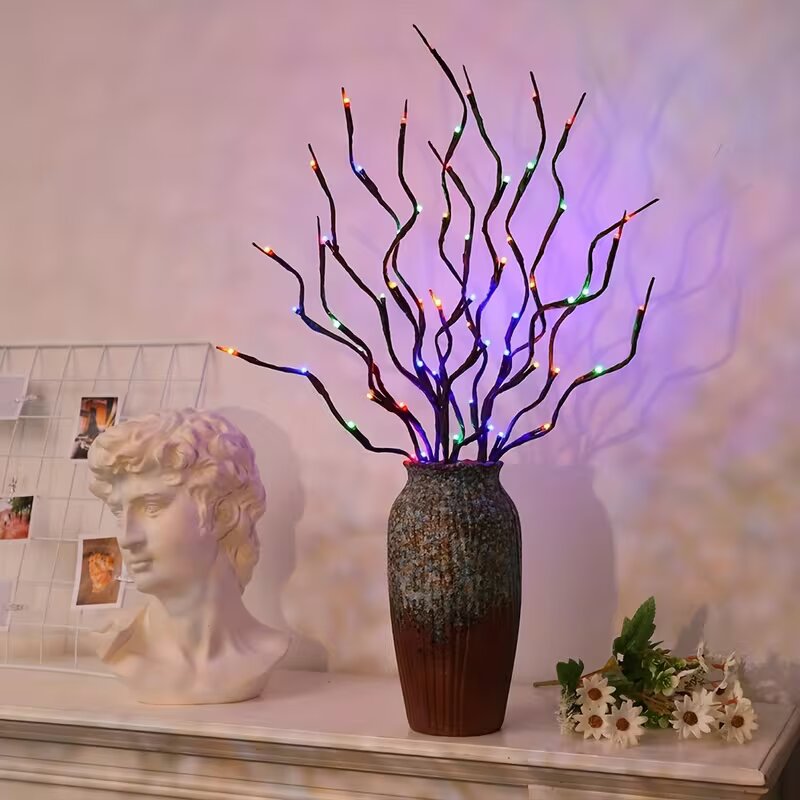 1/2 adet 20LED kiraz çiçeği ağ - Desk Setup Lamp incelemesi ve fiyatı