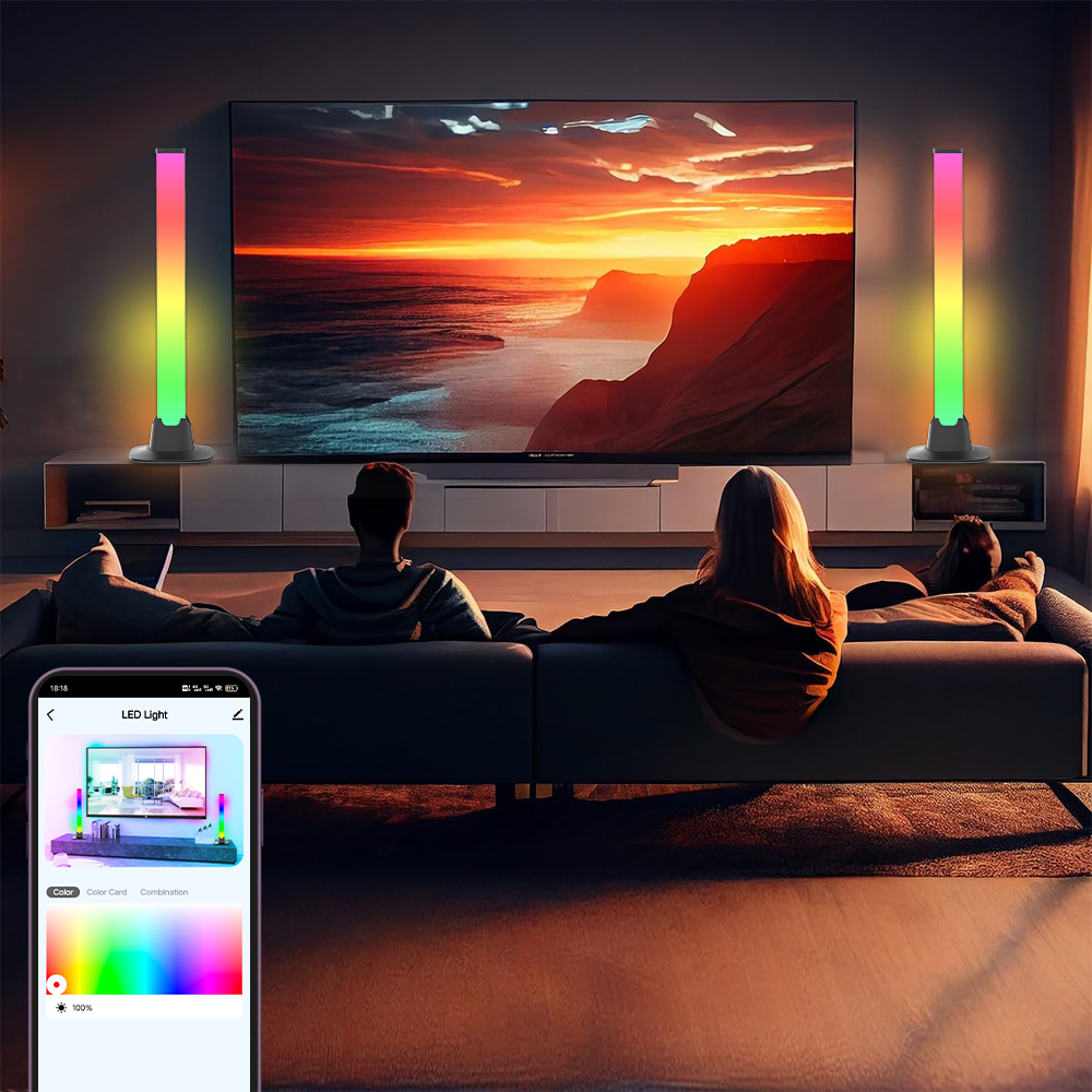 TV Arka Aydınlatmalı Akıllı RG - Desk Setup With Tv incelemesi ve fiyatı