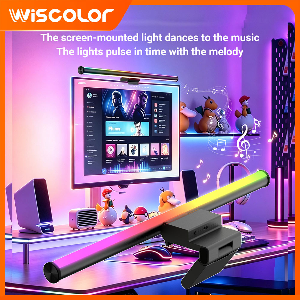 RGBIC Wifi Kontrollü Ayarlanab - Setup Desk Monitor incelemesi ve fiyatı